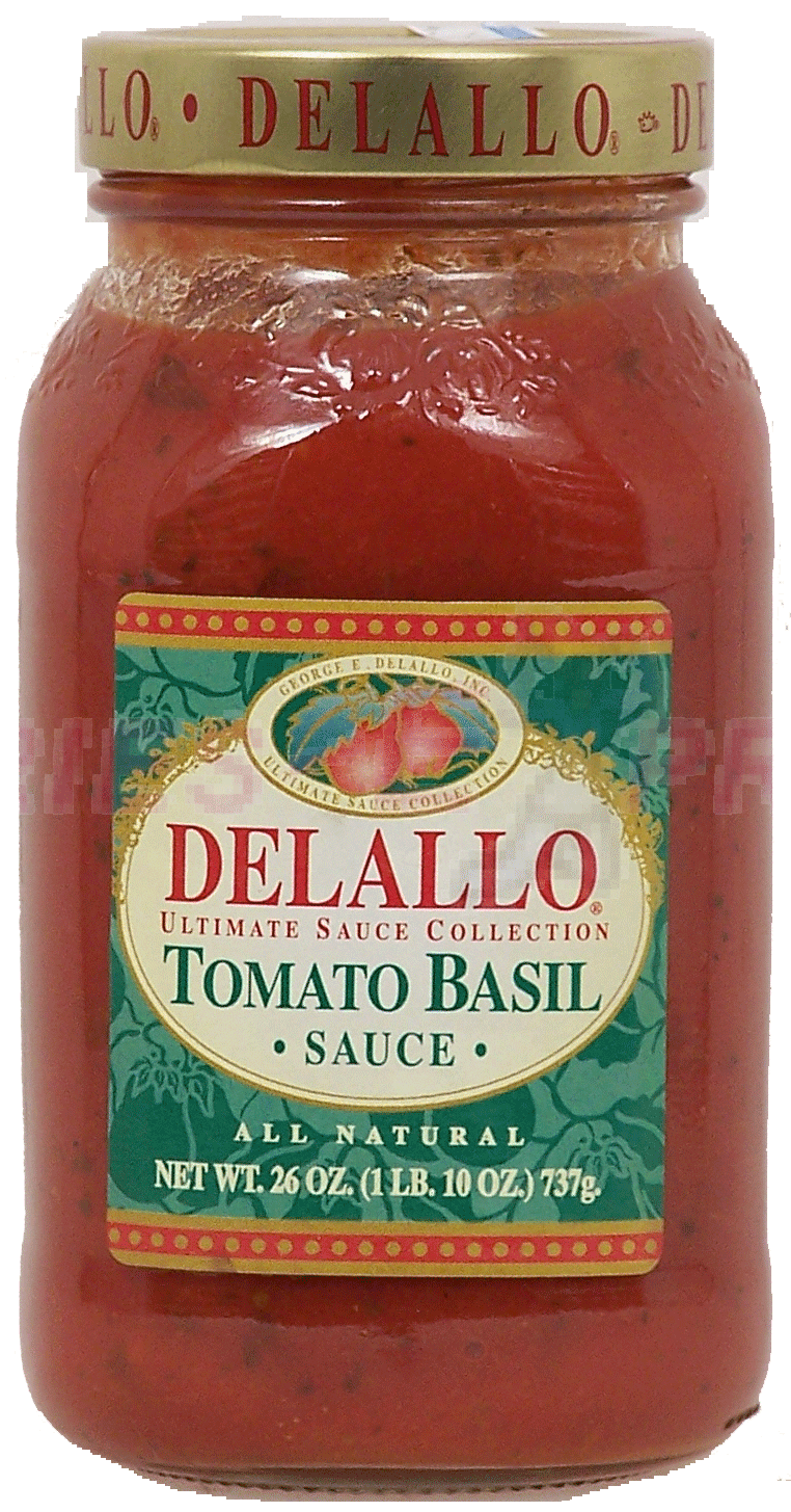 Delallo Ultimate Sauce Collection tomato basil sauce Full-Size Picture